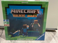 Board Game Minecraft: BUILDERS & BIOMES -- New, Sealed