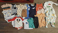 Baby boy clothes 3-6M and 6+