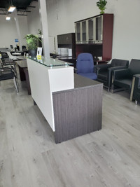 ***Contrasts Reception Desks w/Glass Counter From $499***