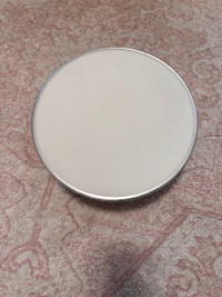 Round circle light fixture 31cm white - luminere blanc