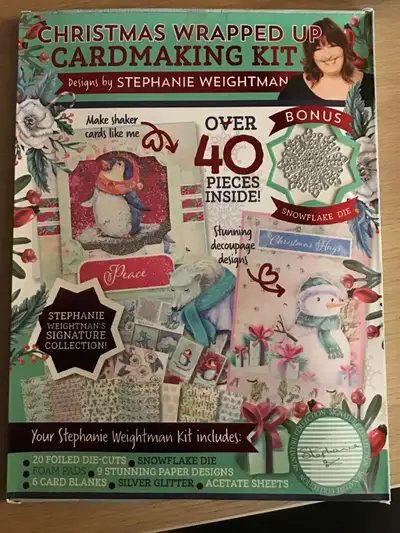 Christmas Wrapped Up Cardmaking Kit, View more