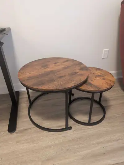 Wooden side table set, View more