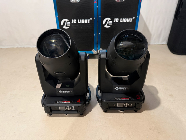 Beam 460 moving heads with individual case(pair) in Performance & DJ Equipment in Winnipeg - Image 2