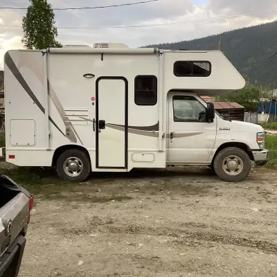 Just Added. —- STAIRS FOR THE OVERHEAD BED. —— Nice Tiny Motorhome, Park Anywhere, Turns on a Dime!...