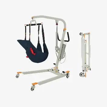 Foldable Electric Patient Lift with Sling, View more