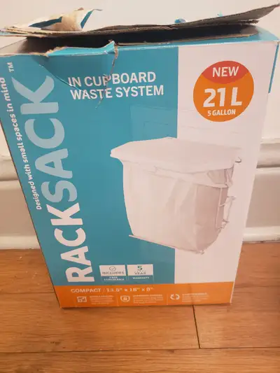 New in cupboard waste system, View more