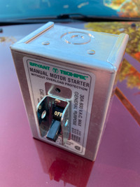 Manual Electric Motor Switch 30103C