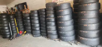 I have a good selection of good quality used tires. Single tires or pairs..what ever you need just c...