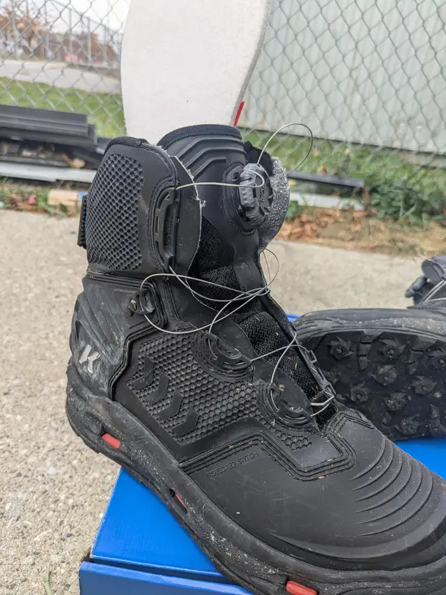 River ops corkers size 11 wading boots in Fishing, Camping & Outdoors in Sarnia - Image 4