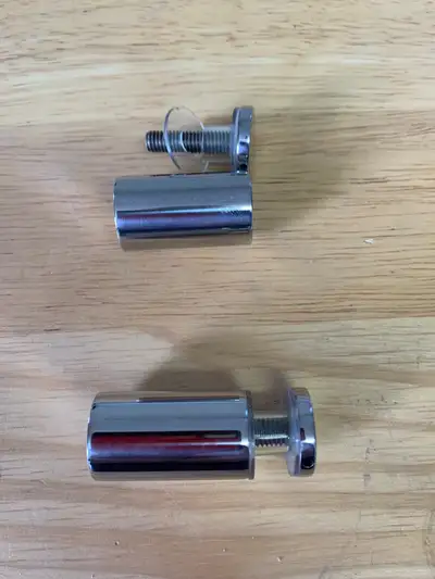 Polished stainless steel knobs , View more