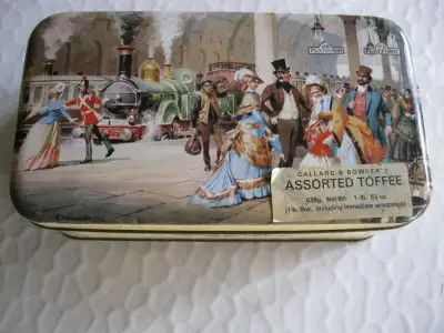- Vintage Toffee Tin that originally contained 1lb of assorted Callard & Bowser's toffee