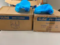 ULINE shoe covers; Office Supplies - folders, envelopes, bags