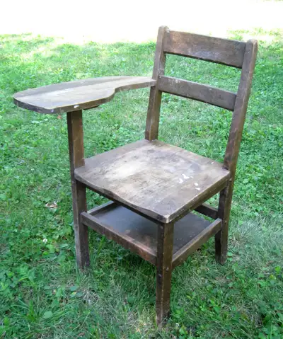 ANCIEN PUPITRE D ECOLIER ANTIQUE CHILDREN S  SCHOOL DESK, View more