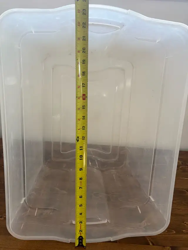 2 Clear Totes in Storage & Organization in St. Albert - Image 4