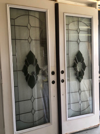 Exterior set of Metal double insulated door 60”x78.5”
