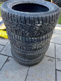 4 winter tires205/55/16