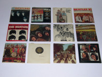 Beatles 13 ''albums'' miniatures (avec gomme) 1982