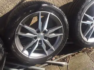 4 Original mags 235-45 R18-94T from sonata 2015 turbo. excellent condition with winter tires used.51...