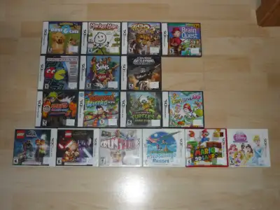jeux nintendo DS et 3DS (charlesbourg), View more