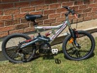 sold by bike mechanic: 20" wheels, Mongoose "Wired", kid's bike