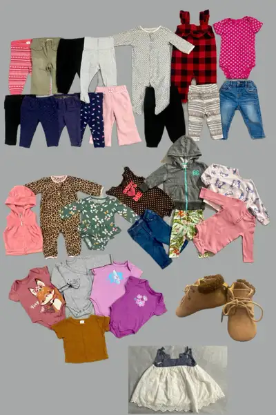 6-12 month girls clothing lot , View more