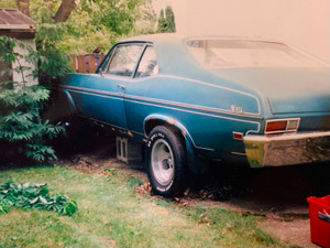 1968 Chevrolet Nova Blue