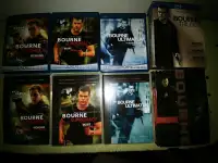 DVD coffrets The Bourne trilogy