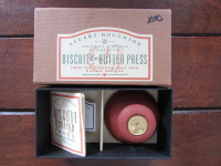 Vintage from the United Kingdom Biscuit and Butter Press
