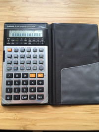 Vintage Japanese Casio fr-580 scientific calculator 