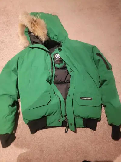Green Canada Goose Bomber Jacket, View more