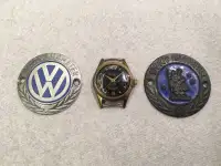 Vintage 1950's Volkswagen 100000 km Watch and Medallion Set