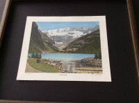 Vintage, Ltd edt print, Lake Louise, local artist, Loren Chabot