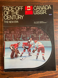 1972 Canada Russia series - Face-off of the Century--hockey book