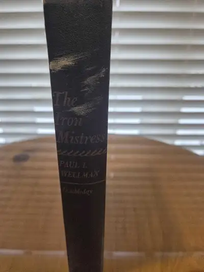 the iron mistress hard cover book by Paul I. Wellman, View more