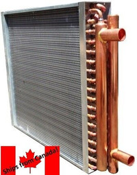 Heat exchangers, Water To Air cooling & heating wood boilers