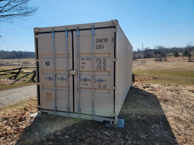 20FT STANDARD & 40'FT HIGH CUBE ONE TRIP CONTAINERS FOR SALE in Storage Containers in Barrie - Image 2
