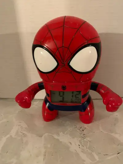 Assorted Lego clocks- Star Wars/ Spider-Man/ crocodile craggie, View more