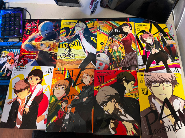 Assorted Persona 4 Manga Collection + Arena in Comics & Graphic Novels in Markham / York Region