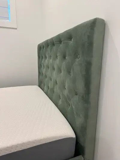 Upholstered Bed Frame & Mattress , View more