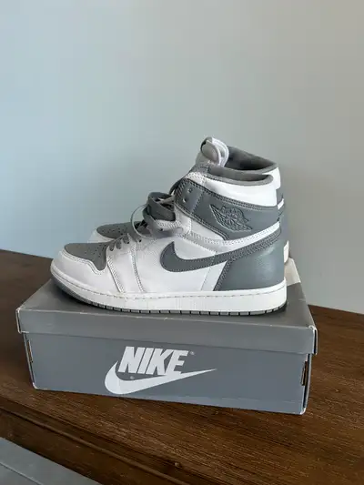 Jordan 1 Stealth - Grey & White, View more