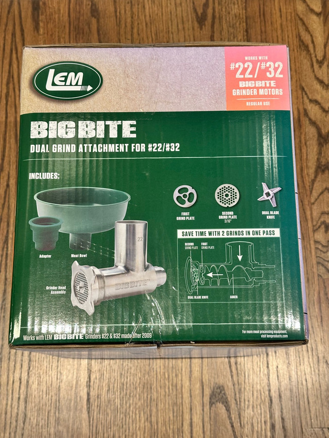 LEM Dual Grind Kit - BRAND NEW!!! in Power Tools in Calgary
