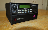 Package/Motorola CDM1550-LS+ 2-Way VHF/UHF Radio/& Power Supply!