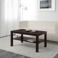 IKEA LACK Coffee Table - Black/brown