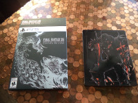 Final Fantasy XVI Deluxe Edition Box and Steelbook (No game)