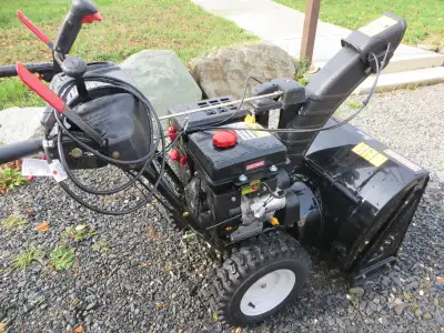 Snowblower.  Craftsman 26” electric start, View more