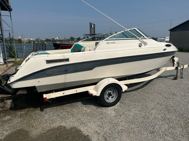1992 Sea Swirl 190SWL 19’ Cuddy Cabin Very Good Condition  in Cars & Trucks in St. Catharines - Image 3