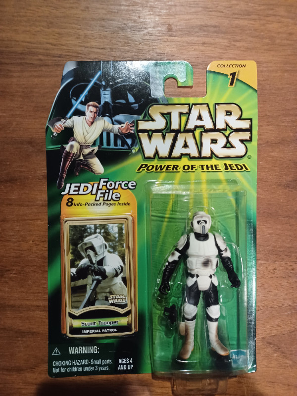 Biker Scout Star Wars Power of the Jedi 3.75 Figure 2000 MOC in Toys & Games in Oakville / Halton Region