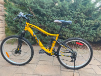 CCM 24-in STATIC Bike 21-Speed, Yellow