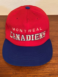 Montreal Canadiens vintage baseball cap