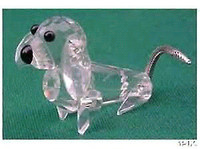 SWAROVSKI CRYSTAL  Mini Dachshund DOG - RETIRED!!!